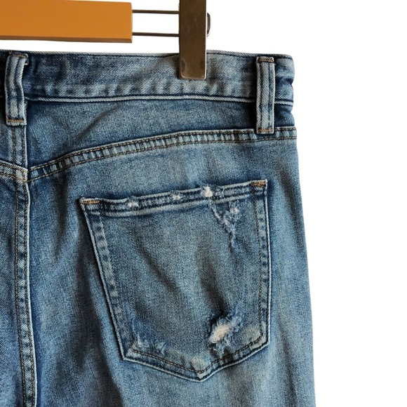 Silver Jeans Vintage Ankle Straight Size 29 Distressed with Holes - Picture 9 of 12